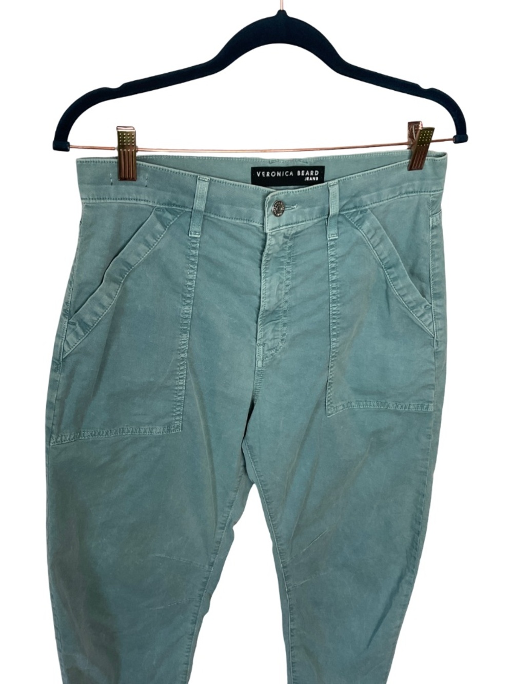 Veronica Beard Charlie Barrel Pants - Picture 5 of 8